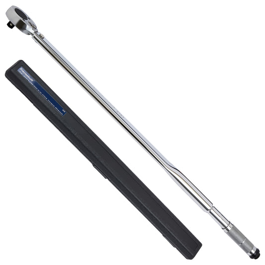 3/4" Drive 100-600 ft-lb (135.6-813.5 Nm) Click Torque Wrench